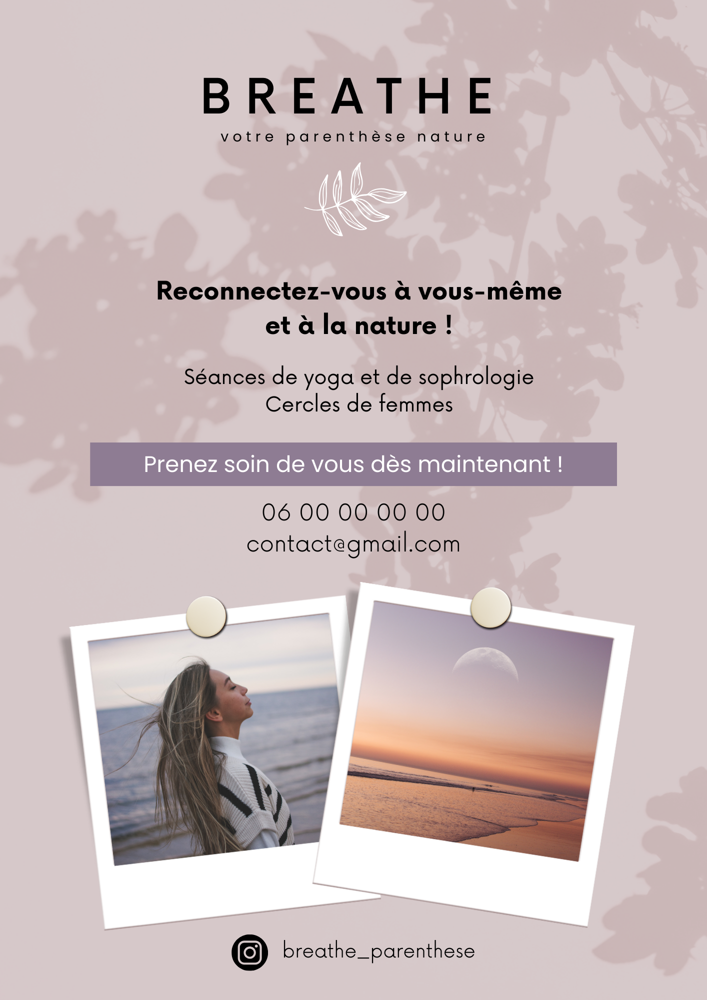 flyer breathe parenthèse nature